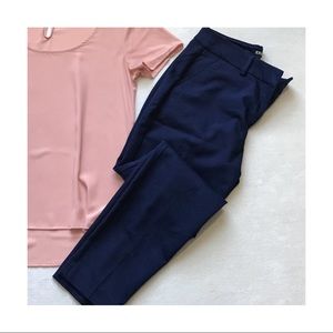 Express Columnist Mid-Rise Ankle Pant